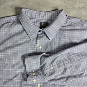 Gold Series DXL Men's 20 34/35 Wrinkle-Free‎ Dress Shirt Continuous Comfort